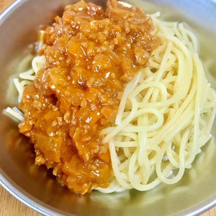 懐かしい給食レシピ♡ミートスパゲティ